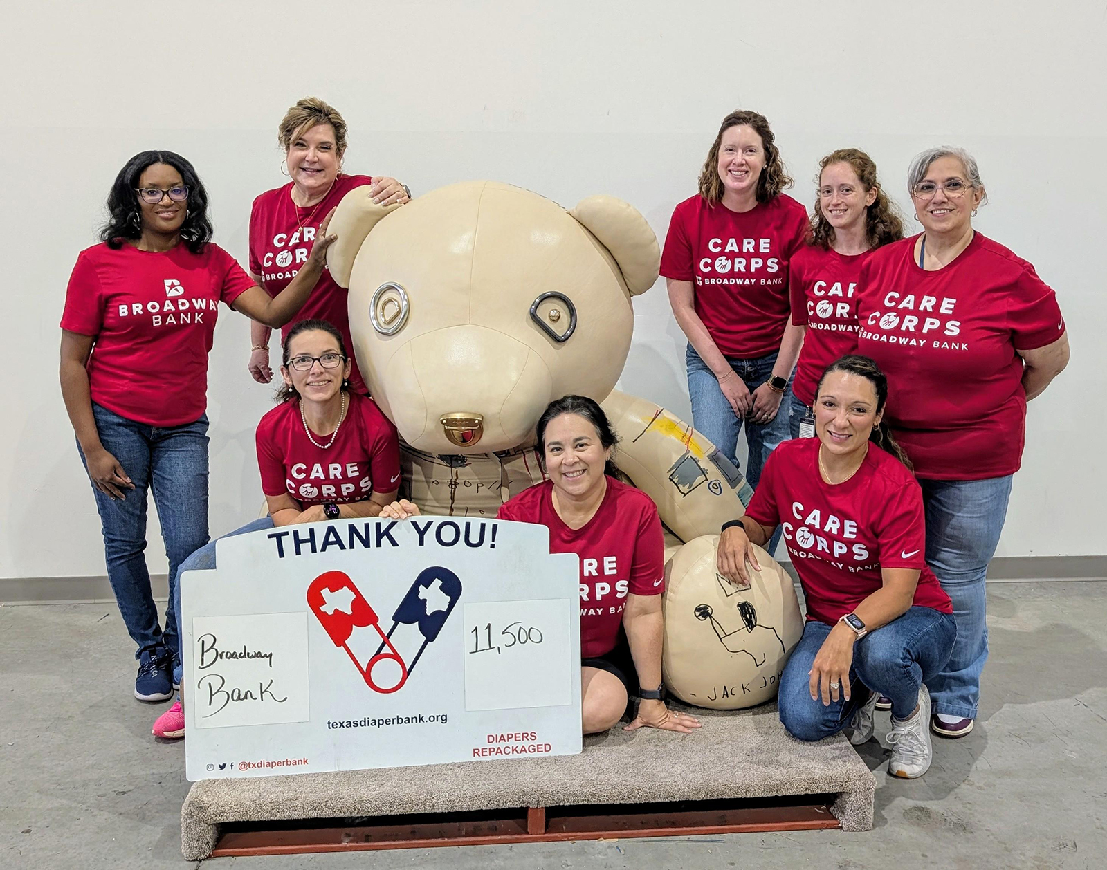Broadway Bank Care Corps Volunteers