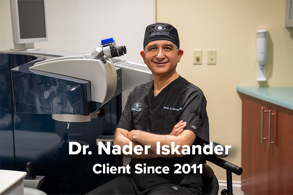 Dr. Nader Iskander, Broadway Bank client