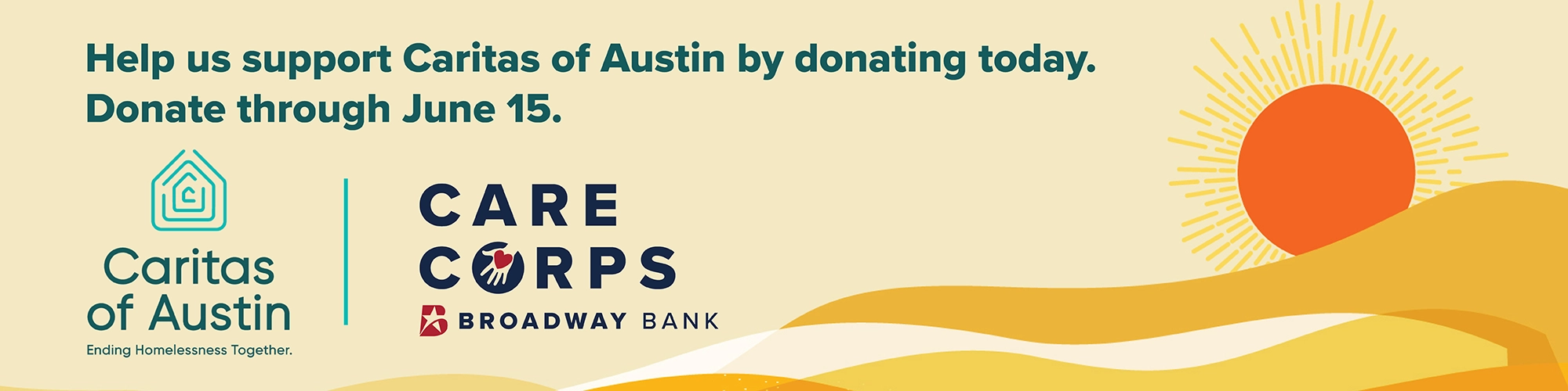 Broadway Bank and Caritas of Austin Invite Community to Support  Beat the Heat Donation Drive