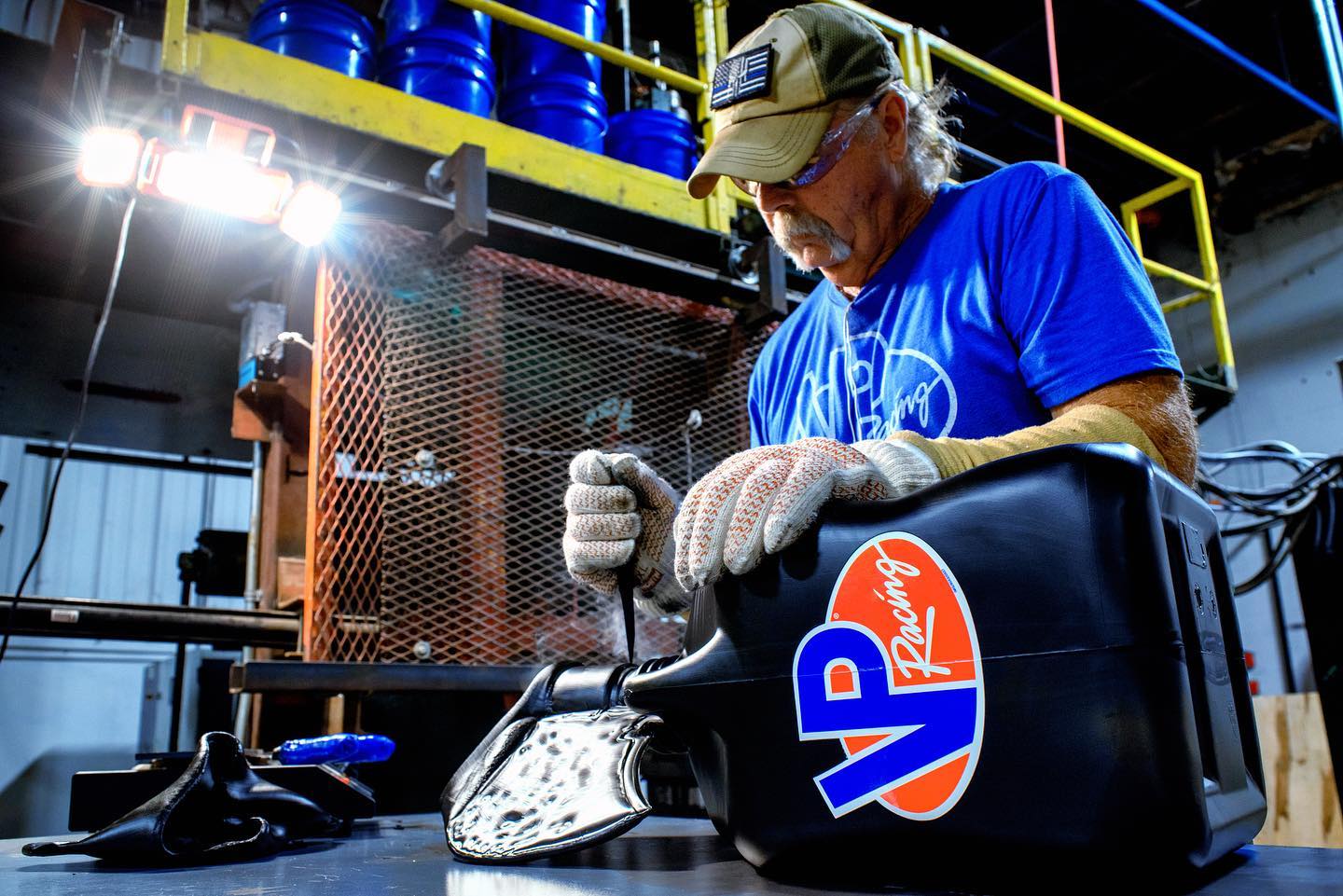 VP Racing fuels employee